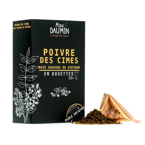 10 berlingots de Poivre des Cîmes du Vietnam