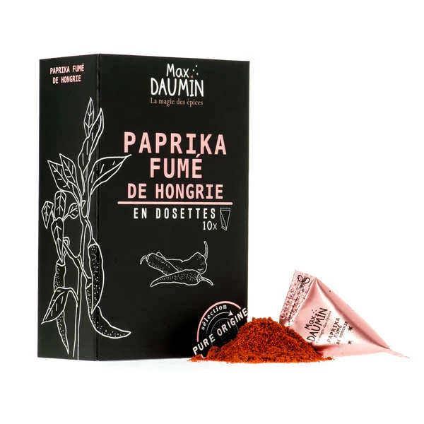 10 dosettes de Paprika Fumé de Hongrie