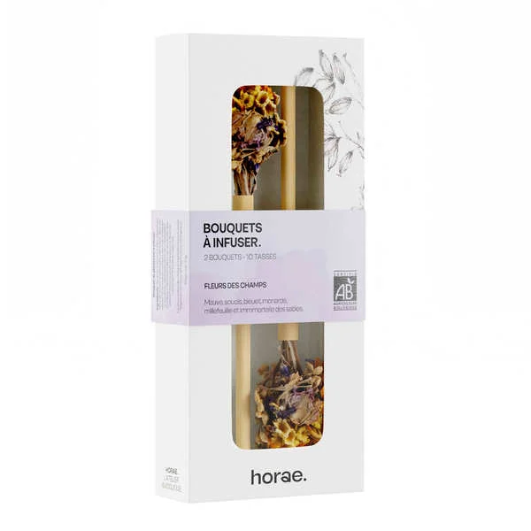 2 bouquets bio à infuser - Fleurs des champs