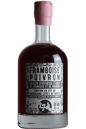27db Framboise Poivron – Elevée en fût de Bourgogne Côtes de Nuits