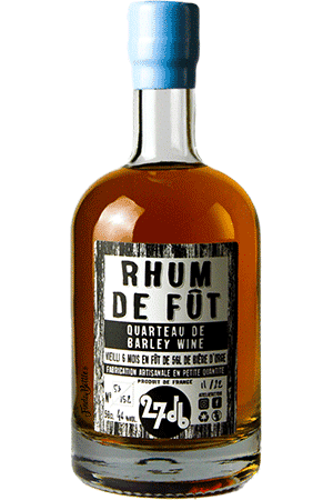 27db Rhum élevé en fût de Barley Wine