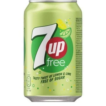 7 Up Free 24 x 330 ml