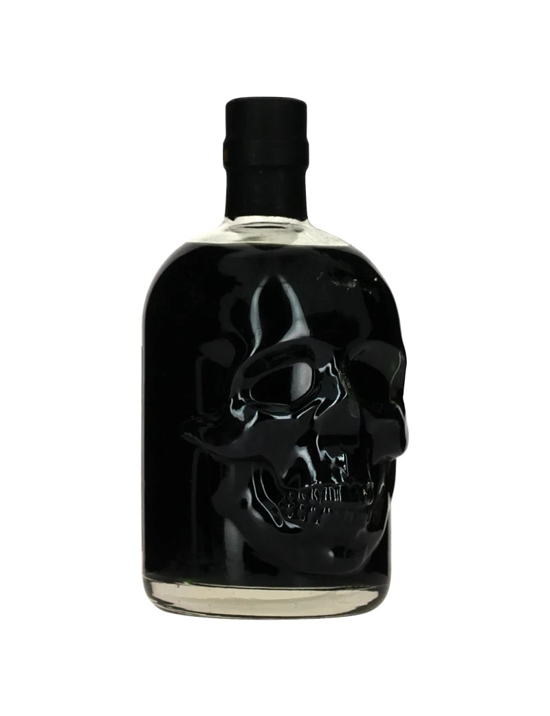 ABSINTHE BLACK HEADIN GLASS SKULL 50CL 55°