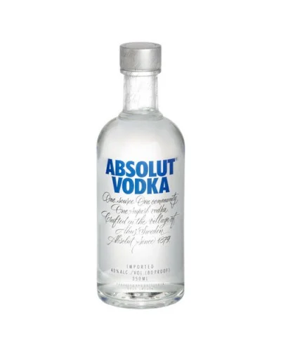 ABSOLUT VODKA 40degre 35CL X01