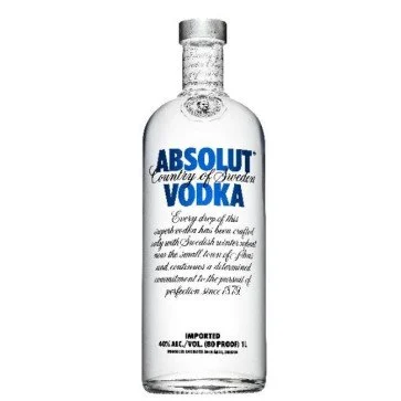 Absolut Vodka Blue 40% 1 L
