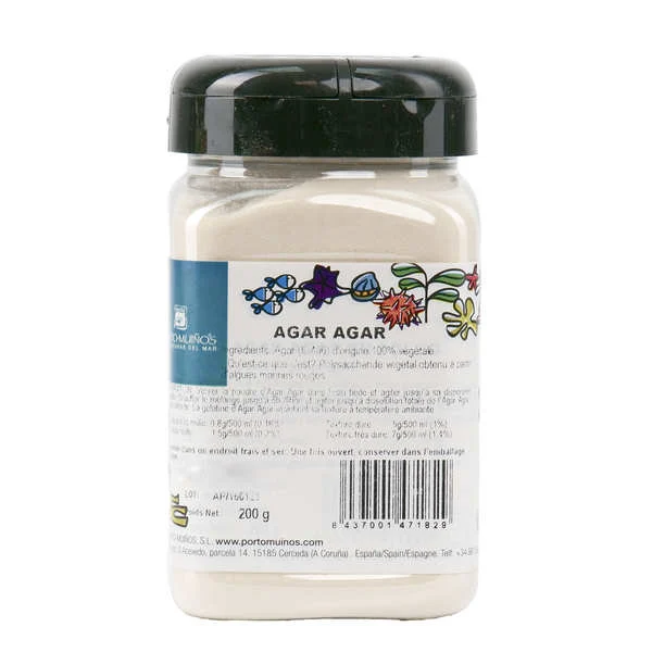 Agar agar en pot