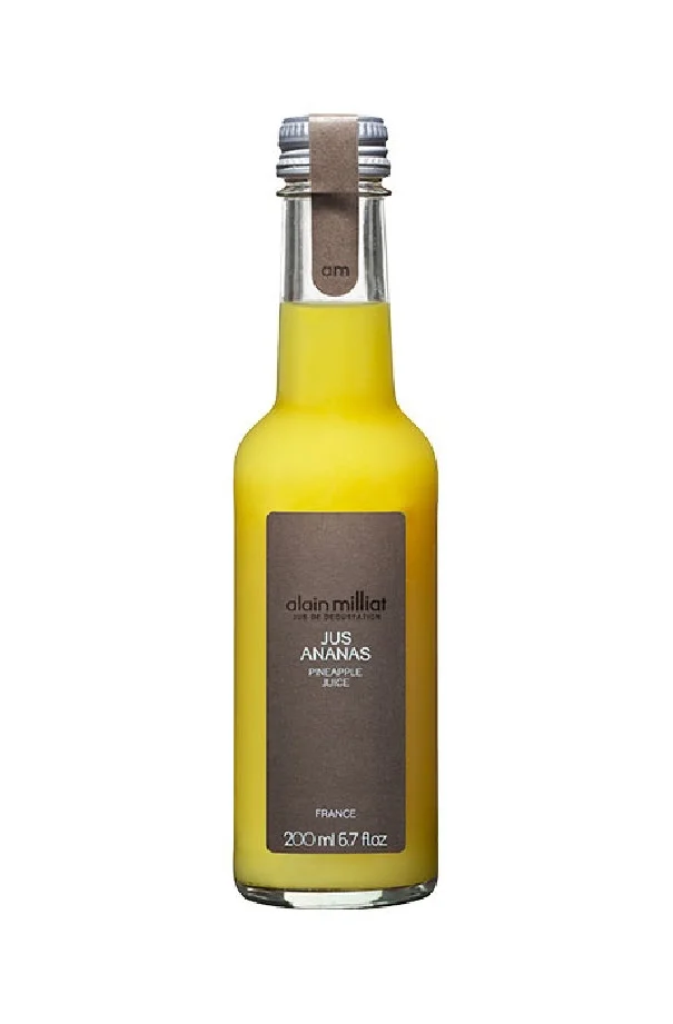 ALAIN MILLIAT - JUS ANANAS BOUTEILLE VERRE 200ML x20