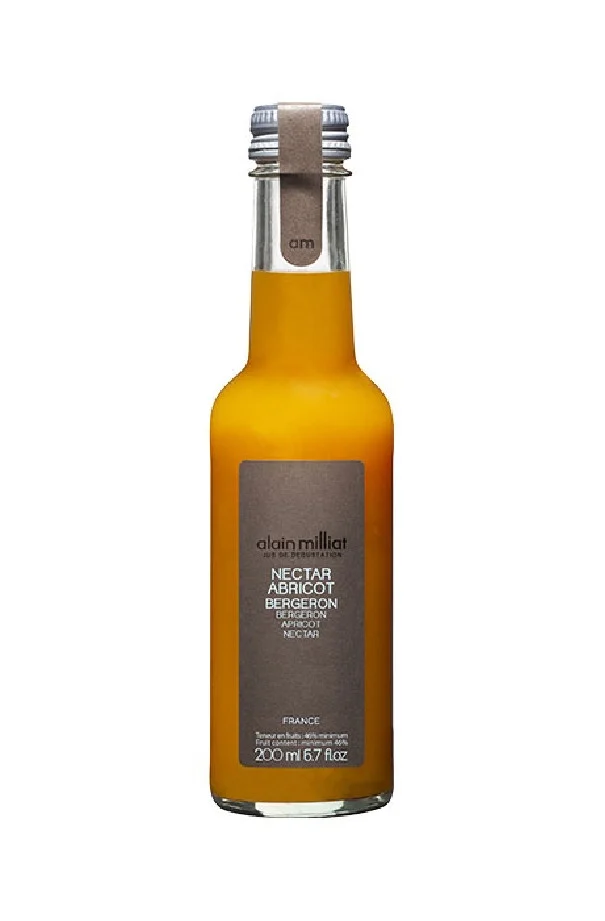 ALAIN MILLIAT - NECTAR ABRICOT BOUTEILLE VERRE 200ML x20