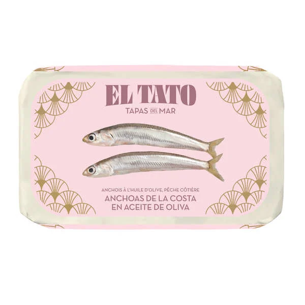 Anchois à l'huile d'olive, pêche côtière