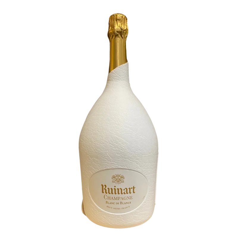 AOP CHAMPAGNE RUINART« BLANC DE BLANCS  » seconde peau 1,5L
