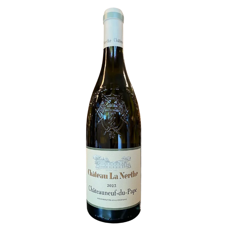 AOP CHATEAUNEUF DU PAPE CHATEAU LA NERTHE BLANC BIO