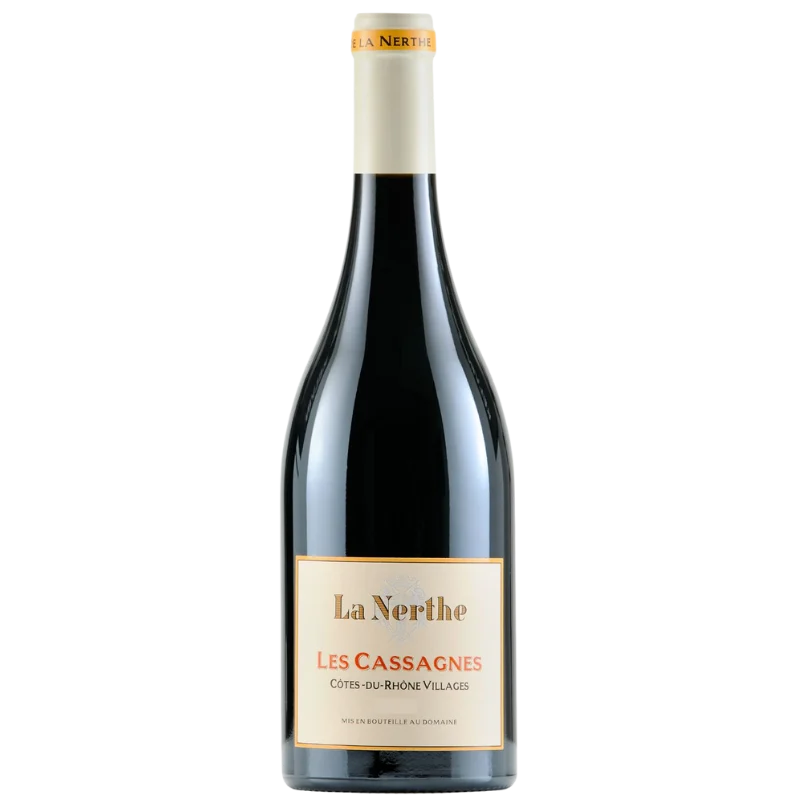 AOP COTES DU RHONE VILLAGES CHATEAU LA NERTHE LES CASSAGNES BIO