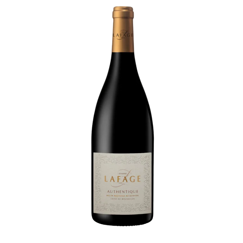 AOP COTES DU ROUSSILLON « CUVEE AUTHENTIQUE » DOMAINE LAFAGE ROUGE