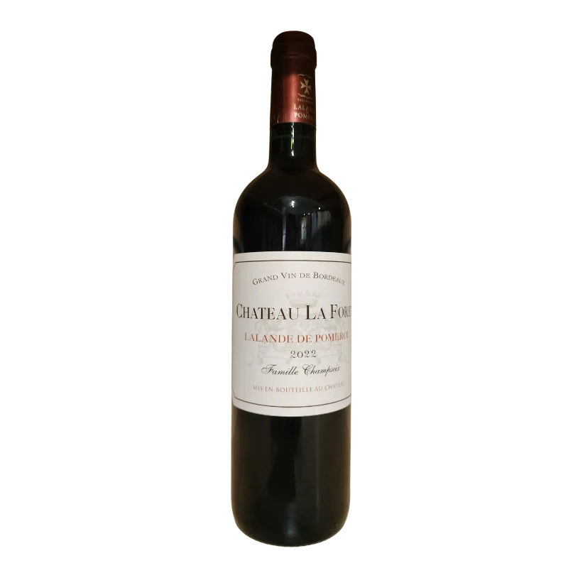 AOP LALANDE DE POMEROL ROUGE CHATEAU LA FORET