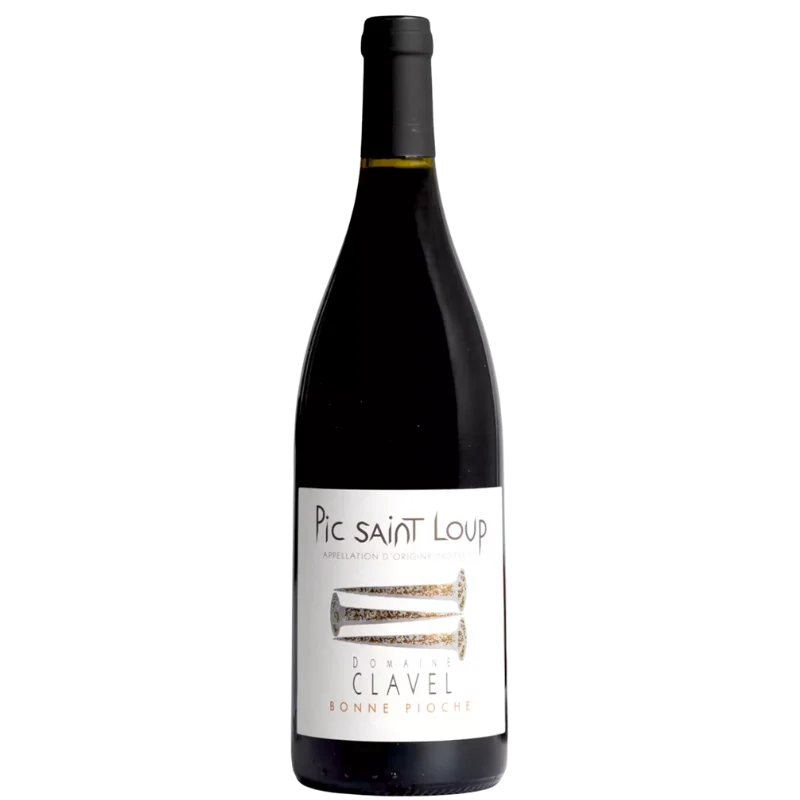 AOP PIC SAINT LOUP ROUGE BONNE PIOCHE DOMAINE CLAVEL
