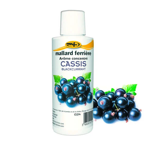 Arôme alimentaire concentré Cassis 125ml