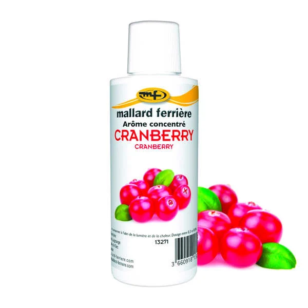 Arôme alimentaire concentré Cranberry (Canneberge) 125ml