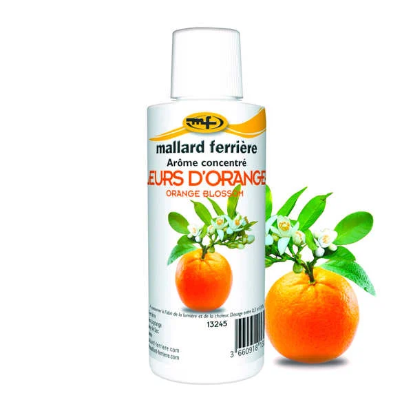 Arôme alimentaire concentré Fleurs d'oranger 125ml