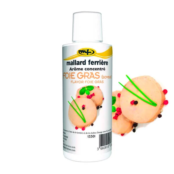 Arôme alimentaire concentré Foie Gras (saveur) 125ml