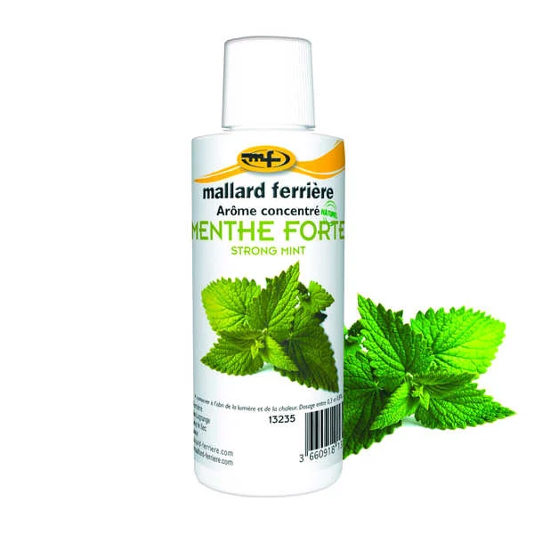 Arôme alimentaire concentré Menthe forte 125ml