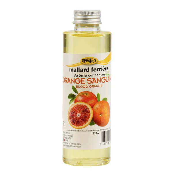 Arôme alimentaire concentré Orange sanguine 125ml
