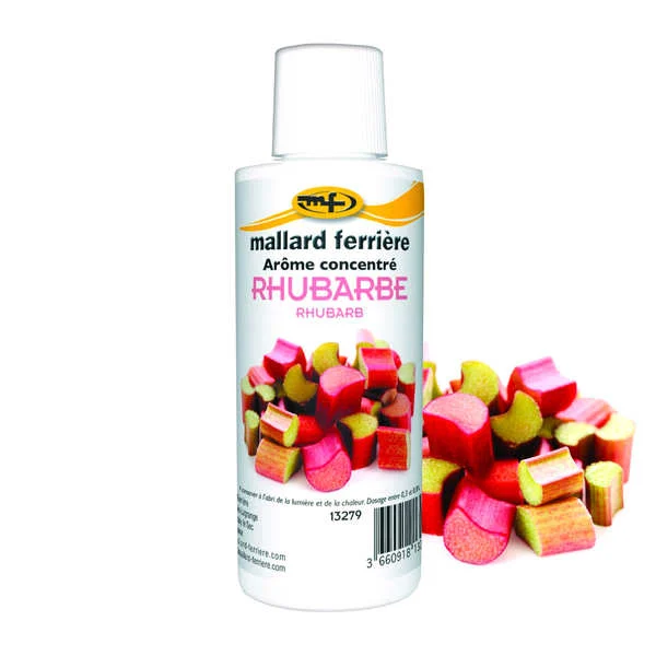 Arôme alimentaire concentré Rhubarbe 125ml