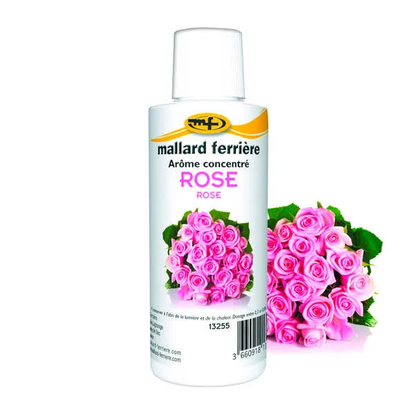 Arôme alimentaire concentré Rose 125ml