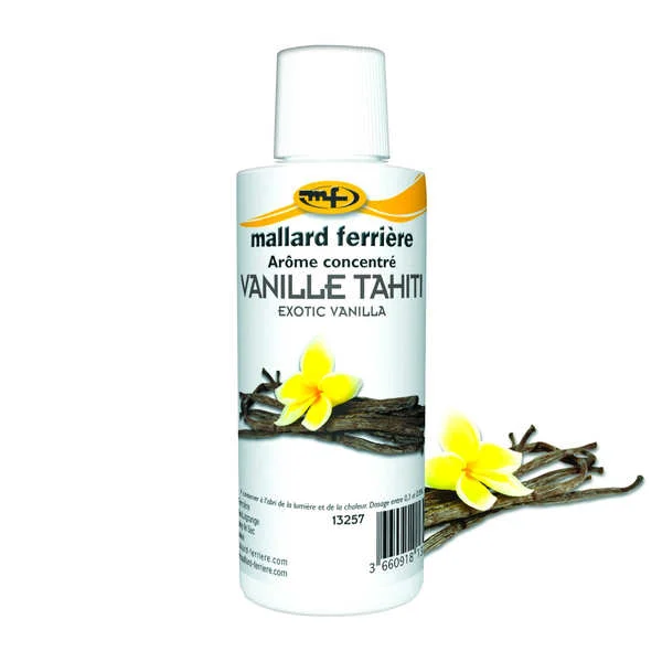 Arôme alimentaire concentré Vanille Tahiti 125ml
