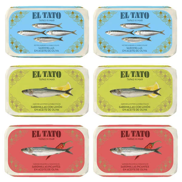 Assortiment découverte de sardines El Tato