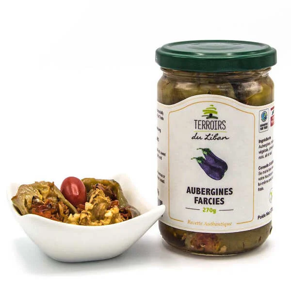 Aubergines farcies du Liban