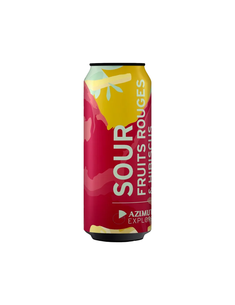 AZIMUT SOUR FRUITS ROUGES & HIBISCUS 33CL 4.5%