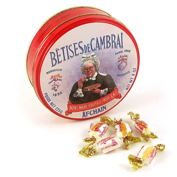 Bêtises de Cambrai à la menthe - Boîte collection ronde