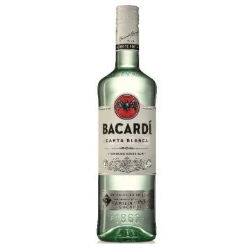 Bacardi Carta Blanca 37.5% 1 L