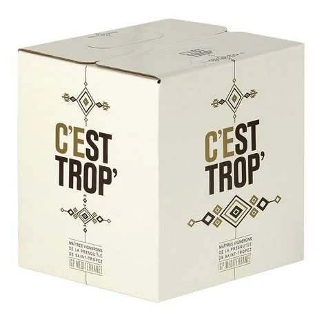 Bag in BOX - 3L C EST TROP ROSE