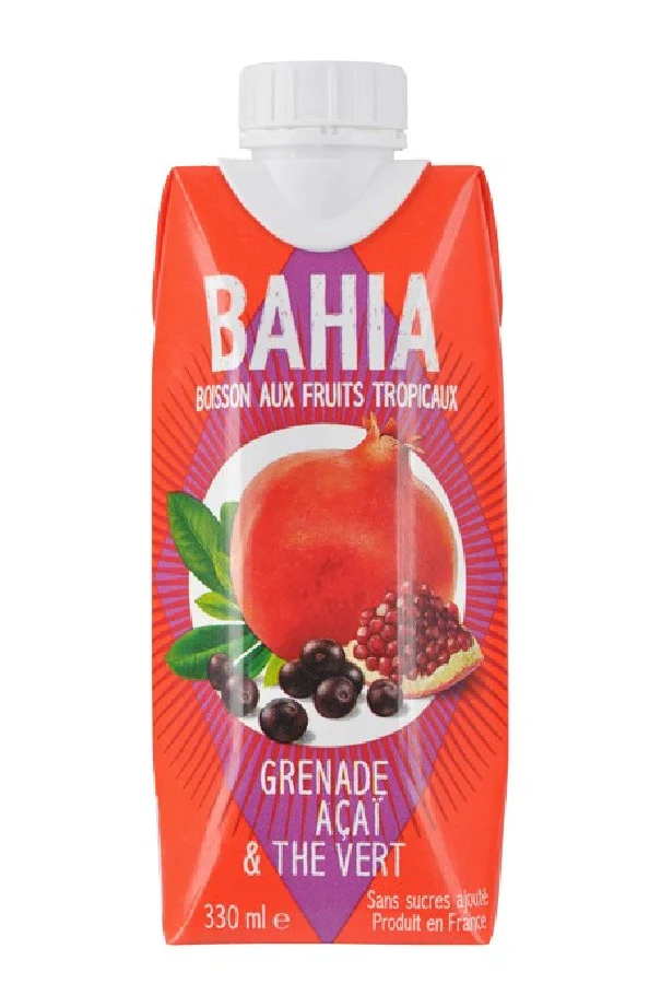 BAHIA - GRENADE ACAI THE VERT 330ML x12