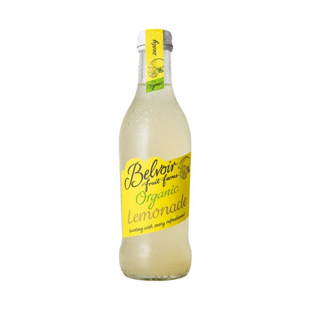 BELVOIR - CITRONNADE PETILLANTE BOUTEILLE VERRE 250ML x12 BIO