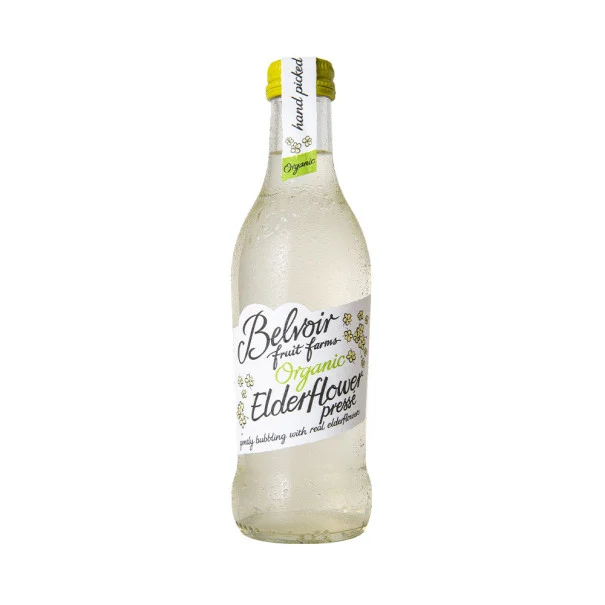 BELVOIR - FLEUR DE SUREAU PETILLANT BOUTEILLE VERRE 250ML x12 BIO