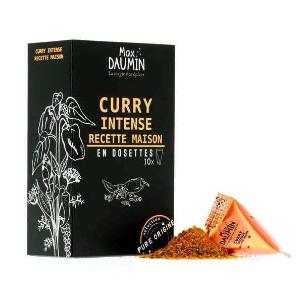 Berlingot de Curry Intense "recette maison" - Assemblage de 9 épices