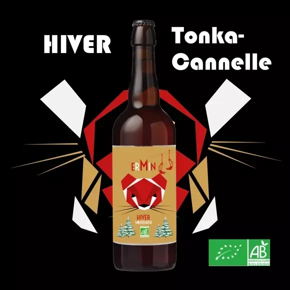Bière Hiver 6 x 75CL « ERMIN » Bio