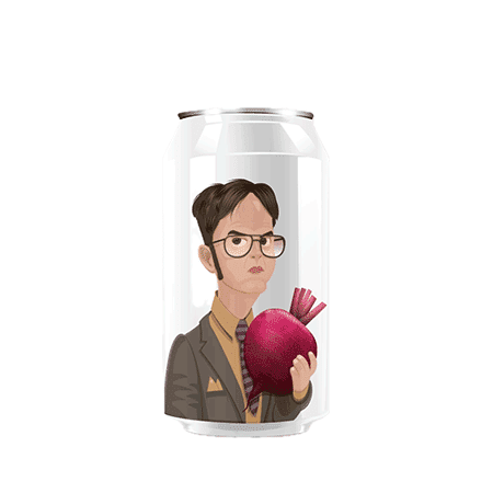 Brasserie 90 Bpm Eyes Wide Schrute – Bière Sour à la Betterave, Cassis & Laurier