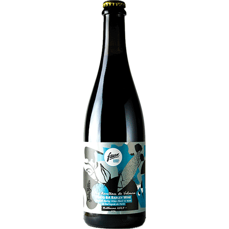 Brasserie Fauve Long Manteau de Velours – Bière Barley Wine élevée en fûts de Porto – 75cl