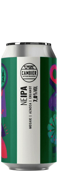 Brasserie Cambier Neipa – Mosaic Azacca & Ekuanot