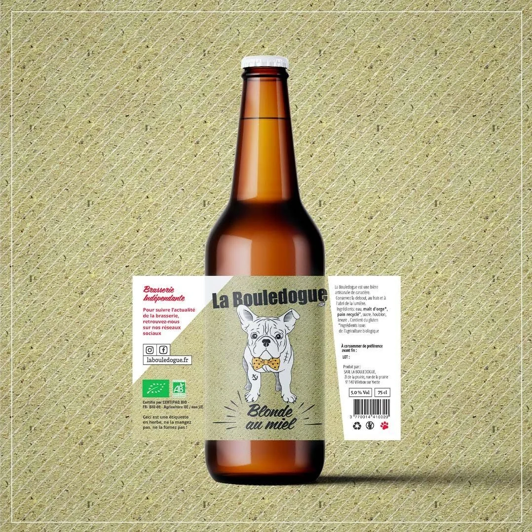 BLONDE AU MIEL BIO – 0.75L