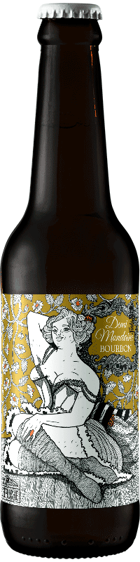 Brasserie La Débauche Demi Mondaine – Bière Imperial Stout élevée en fûts de Bourbon