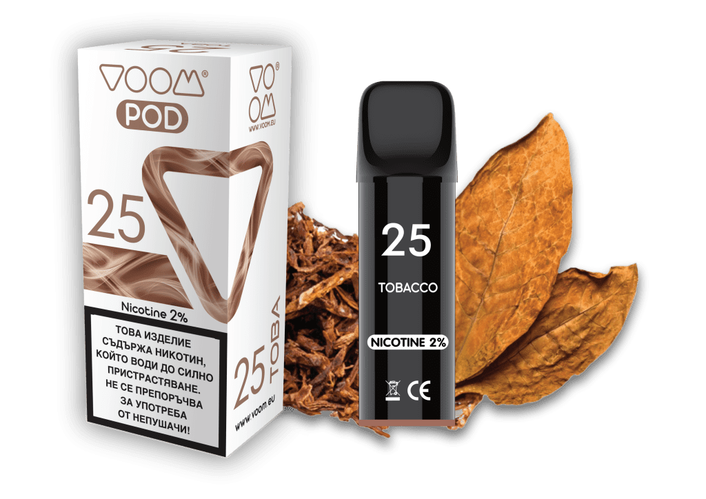VOOM POD 25 Tobacco2 ml - 2% nicotine