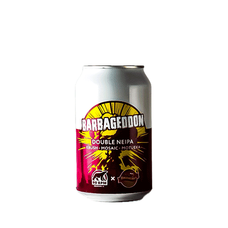 Brasserie 90 Bpm Barbageddon – Double Neipa Krush, Mosaic et Motueka