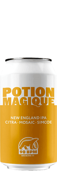 Brasserie 90 Bpm Potion Magique – New England IPA