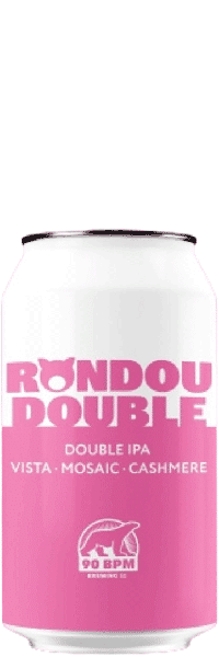 Brasserie 90 Bpm Rondoudouble IPA – Double IPA Cashmere, Vista & Mosaic