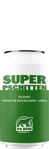 Brasserie 90 Bpm Super Pschitten – Pilsner Tardif de Bourgogne