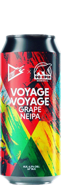 Brasserie 90 Bpm Voyage Voyage – Grape Neipa